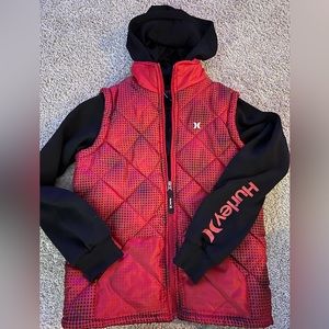 Boys Hurley Hoodie Vest/Jacket
